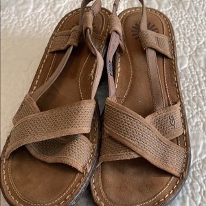 UGG wedge heels, good preowned condition